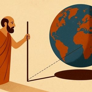 محاسبه دقیق محیط زمین با یک تکه چوب در ۲۴۰۰ سال پیش