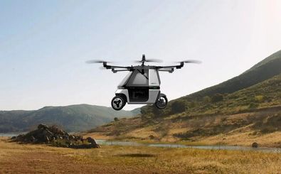 موتورسیکلت پرنده در چین رونمایی شد