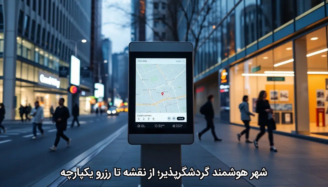 شهر هوشمندِ گردشگرپذیر؛ از نقشه‌ تا رزرو یکپارچه