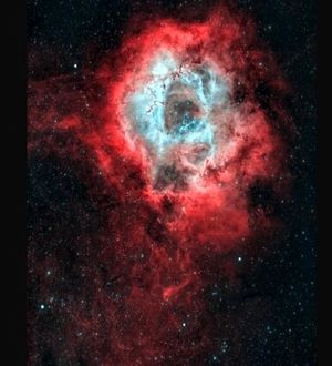 عکس روز ناسا از رز سرخ‌رنگ کیهانی