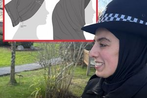 روسری آهن‌ربایی پلیس بریتانیا 