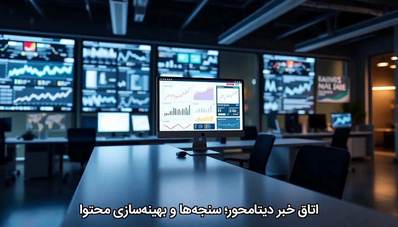 اتاق خبر دیتا‌محور؛ سنجه‌ها و بهینه‌سازی محتوا