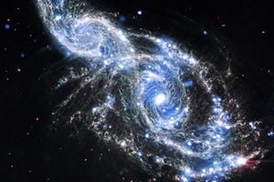 تصویر نفس‌گیر تلسکوپ جیمز وب نشان می‌دهد هنگام برخورد دو کهکشان چه رخ می‌دهد