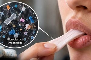 هر بار جویدن آدامس ممکن است هزاران ذره میکروپلاستیک آزاد کند
