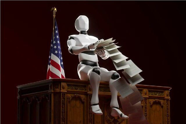 هوش مصنوعی برای آمریکا قانون می‌نویسد