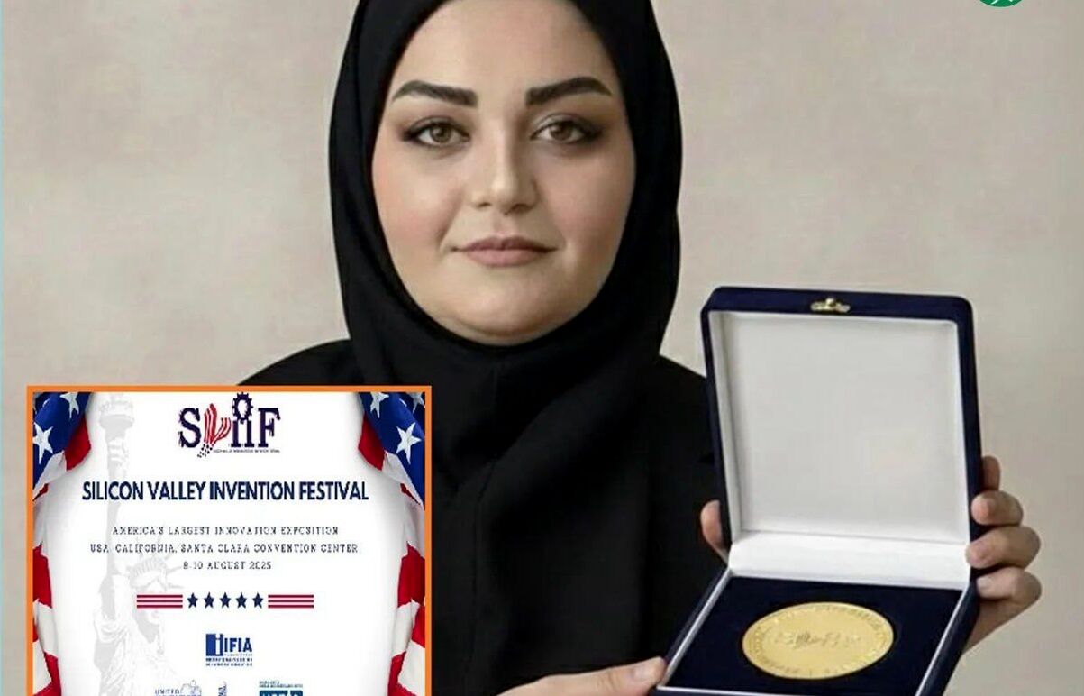 محقق زن ایرانی مدال طلای نخبگان دنیا را به گردن آویخت / اختراع داروی ضد سرطان 