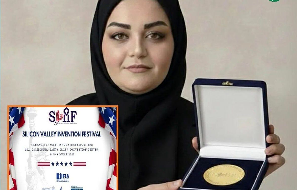 محقق زن ایرانی مدال طلای نخبگان دنیا را به گردن آویخت / اختراع داروی ضد سرطان 