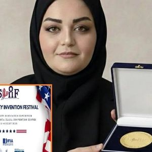 محقق زن ایرانی مدال طلای نخبگان دنیا را به گردن آویخت / اختراع داروی ضد سرطان 